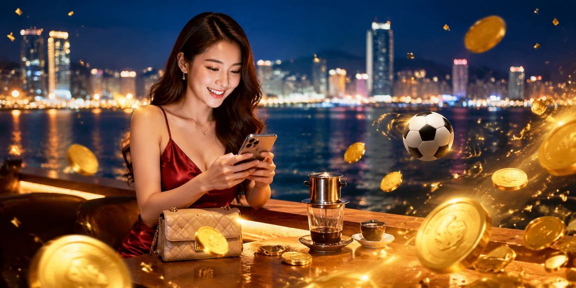Người chơi theo dõi cá cược bóng đá tại quán cafe ở Quy Nhơn Việt Nam